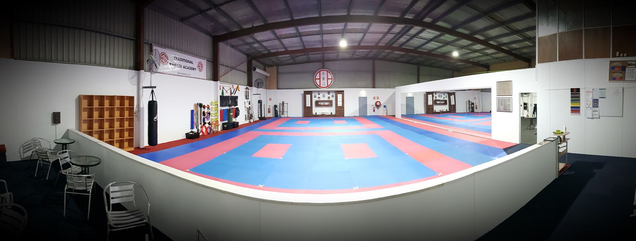 The Yangebup Honbu dojo training floor